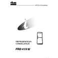 FAURE FRD419W Owners Manual