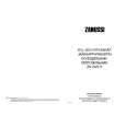 ZANUSSI ZK25/9X Owners Manual