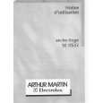 ARTHUR MARTIN ELECTROLUX SE0532.1 Owners Manual