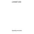 AEG Lavamat 2000 Owners Manual