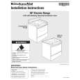 WHIRLPOOL YKESC307HT10 Installation Manual