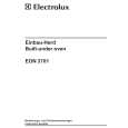ELECTROLUX EON3701W Owners Manual