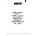 ZANUSSI ZFC14/4D Owners Manual