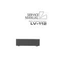 LUXMAN LV112 Service Manual