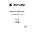 DOMETIC A552ESZ Owners Manual
