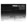 YAMAHA AV-50 Owners Manual