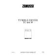 ZANUSSI TC484W Owners Manual