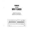 YAMAHA MV1000 Owners Manual