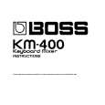 BOSS KM-400 Owners Manual