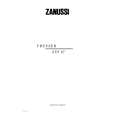 ZANUSSI ZVF67 Owners Manual