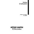 ARTHUR MARTIN ELECTROLUX TG5050N Owners Manual