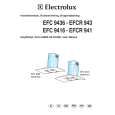 ELECTROLUX EFCR943X Owners Manual