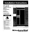 WHIRLPOOL KSSP42QFB05 Installation Manual