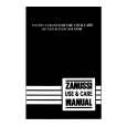 ZANUSSI VCH2005RW Owners Manual