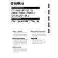 YAMAHA Club Series VC Owners Manual