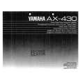 YAMAHA AX-430 Owners Manual