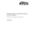 JUNO-ELECTROLUX JDK7940E Owners Manual
