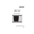 JUNO-ELECTROLUX JMW1060W Owners Manual