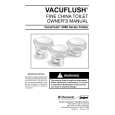 DOMETIC VACUFLUSH5009 Owners Manual