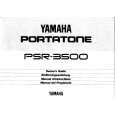 YAMAHA PSR-3500 Owners Manual