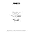 ZANUSSI Z219/4D Owners Manual
