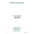 ARTHUR MARTIN ELECTROLUX AME ASF6140 F Owners Manual