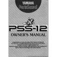 YAMAHA PSS-12 Owners Manual