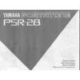 YAMAHA PSR-28 Owners Manual