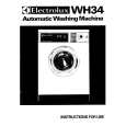 ELECTROLUX WH34 Owners Manual
