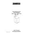 ZANUSSI ZWT3105 Owners Manual