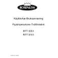 ROSENLEW RTT5351 Owners Manual