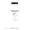 ZANUSSI WTJ1384V Owners Manual