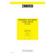 ZANUSSI FL401 Owners Manual