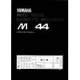 YAMAHA MT44 Owners Manual