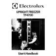 ELECTROLUX TF470D Owners Manual