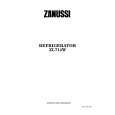 ZANUSSI ZL714W Owners Manual