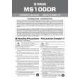 YAMAHA MS100DR Owners Manual