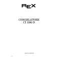 REX-ELECTROLUX CI1300D Owners Manual