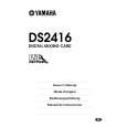 YAMAHA DS2416 Owners Manual