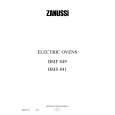 ZANUSSI BMF849X Owners Manual