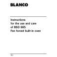BLANCO BSO665X Owners Manual
