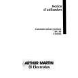 ARTHUR MARTIN ELECTROLUX CM6160-1 Owners Manual