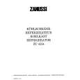 ZANUSSI ZU4154 Owners Manual