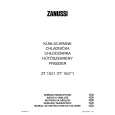 ZANUSSI ZT 1621 Owners Manual