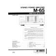 YAMAHA M65 Service Manual