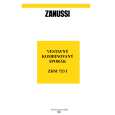 ZANUSSI ZHM753IW Owners Manual