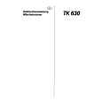 BLOMBERG TK 630-W 4101 6402 Owners Manual