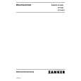 ZANKER EF6640 (PRIVILEG) Owners Manual