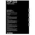YAMAHA YDP-223 Owners Manual