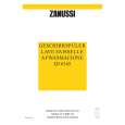 ZANUSSI ID6345W Owners Manual